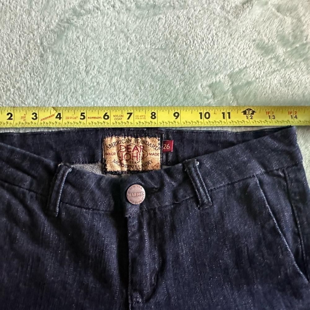 Dear John Blue Flare Wide Leg Jeans T3 - Picture 3 of 11